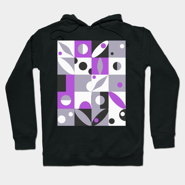 Geometric pattern Hoodie by Evgeniya